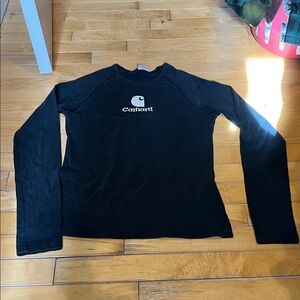 Carhartt Navy women’s Crewneck Long Sleeve